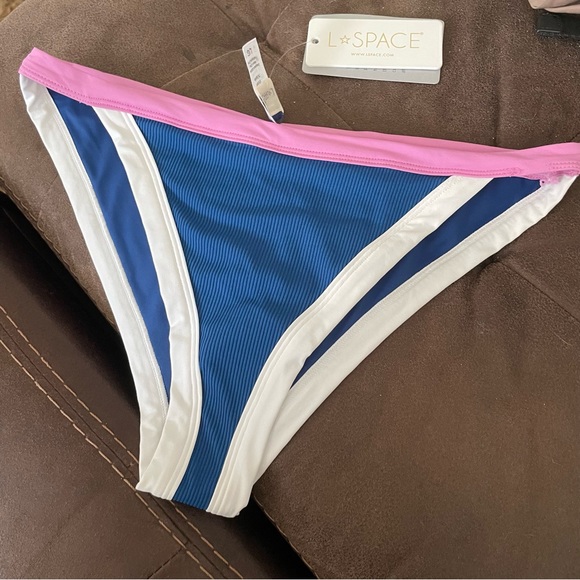 FINAL PRICE ❤️‍🔥 L*SPACE 🧨 VACAY BOTTOM NWT IN INDIGO - Picture 10 of 14